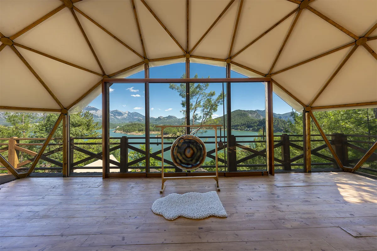 Yoga-Terrasse